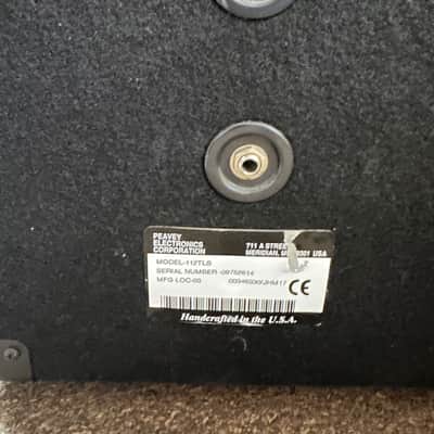 Used Peavey Electronics Monitor Speakers Set of 2 112TLS Local Pickup Item image 4