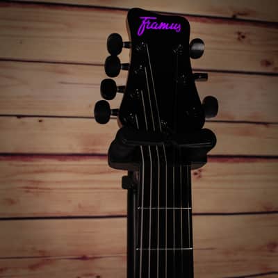 Framus Panthera Supreme 7-String (Purple LEDs, Poplar Burl Top, Chambered) image 5