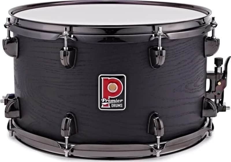 Artist 14" x 8" Birch Snare Drum, Stealth Black image 1
