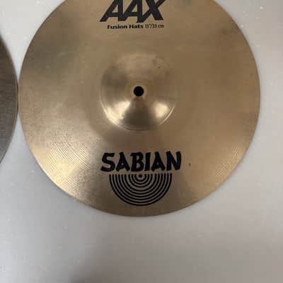Sabian 13" AAX Fusion Hi-Hat Cymbal (Top) 2005 - 2018 - Natural image 1