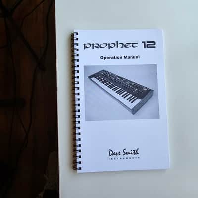 Dave Smith Instruments Prophet 12 61-Key 12-Voice Polyphonic Synthesizer 2013 - 2018 - Black with Wood Sides image 12