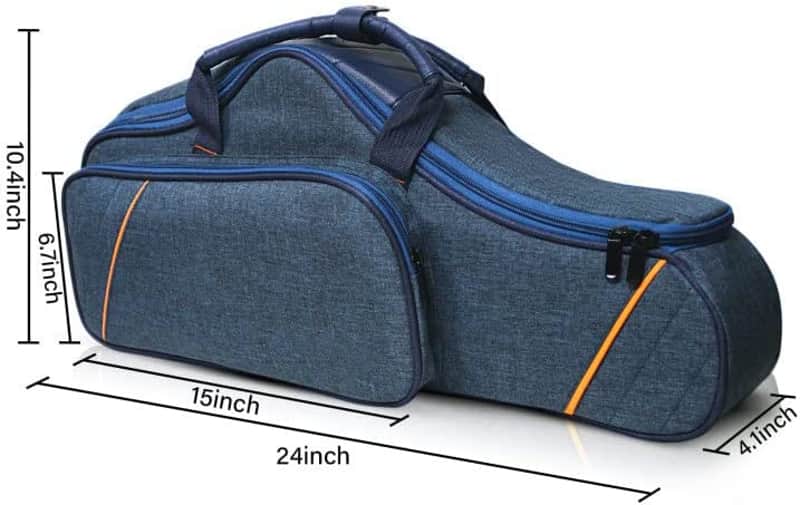 Shohery Alto Saxophone Gig Bag - Blue 2026 image 1