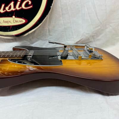 Fender 2016 Limited Edition American Standard Telecaster Figured Neck Guitar with Case 2015 - Cognac Burst / Rosewood fingerboard image 21