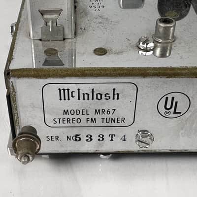 McIntosh MR67 FM Tube Stereo Tuner image 13