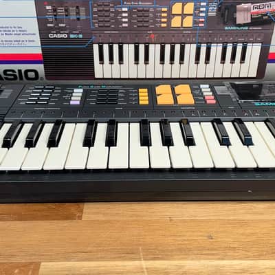 Casio SK-8 32-Key Sampling Keyboard w/ Very Rare Sample Cassette Tape image 2