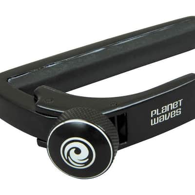 D'Addario PW-CP-02 NS Capo, Black image 2