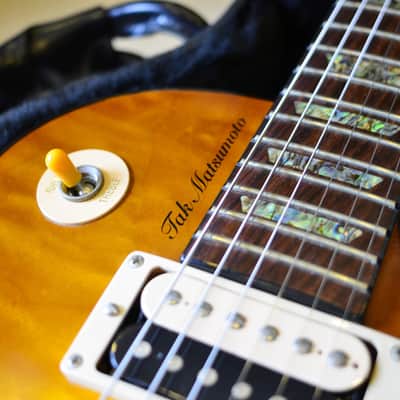 Rare Gibson Tak Matsumoto Les Paul Tak Burst Limited Edition image 2
