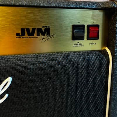Marshall JVM205C 2-Channel 50-Watt 2x12" Guitar Combo 2008 - Present - Black image 3