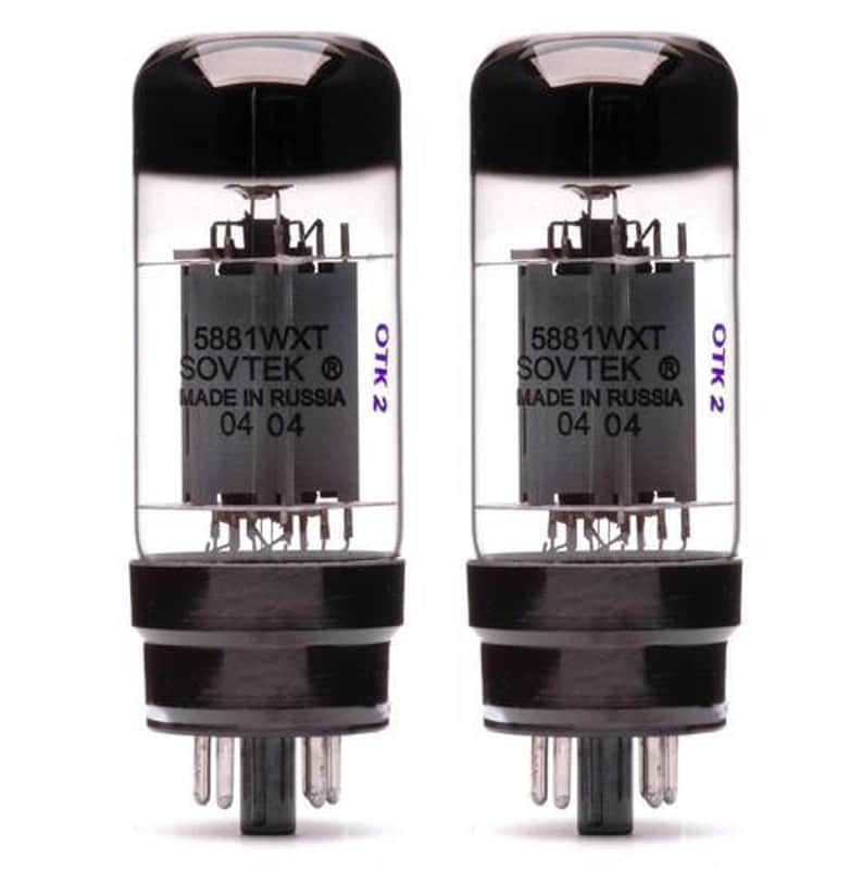 New 2x Sovtek 5881 / 6L6WXT / 6L6 | Matched Pair / Duet / Two | Power Tubes | Free Ship image 1