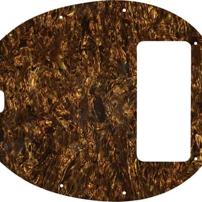WD Custom Pickguard For Left Hand Music Man 5 String StingRay 5 Classic Bass #28TBP Tortoise Brown Pearl