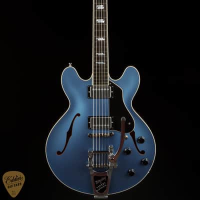 2024 - Collings I-35 LC Deluxe Custom Inlay/ThroBaks/Bigsby - Pelham Blue (Pre-Owned) #232109 image 3