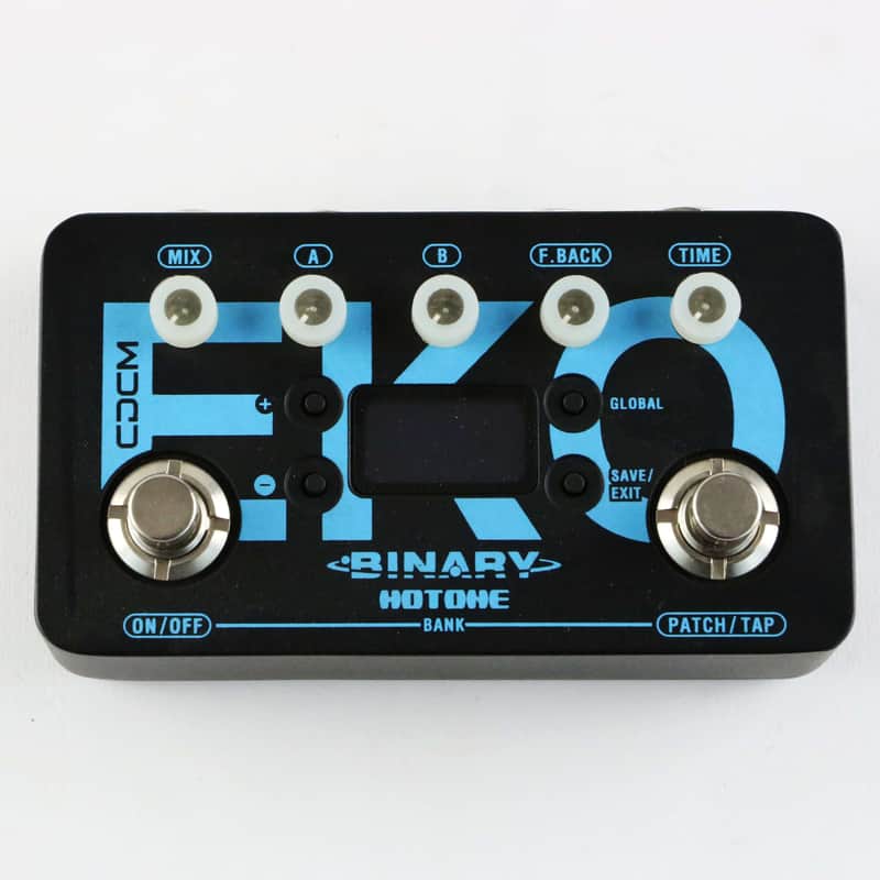 2018 Hotone Binary Eko Delay Black/Blue