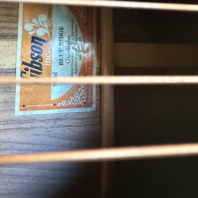 Gibson Blue Ridge 1970 - Golden image 3