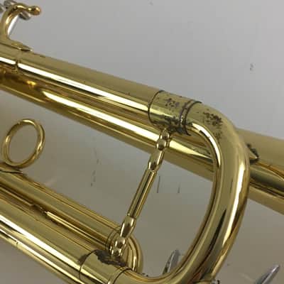 Vintage E.M Winston Brass Trumpet 475LTH Rare Original Band Brass Instrument Boston Massachusetts image 14