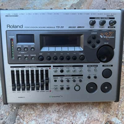 Roland Td20 VDrum Module Brain td20 WITH WOT TECH OLED UPGRADE