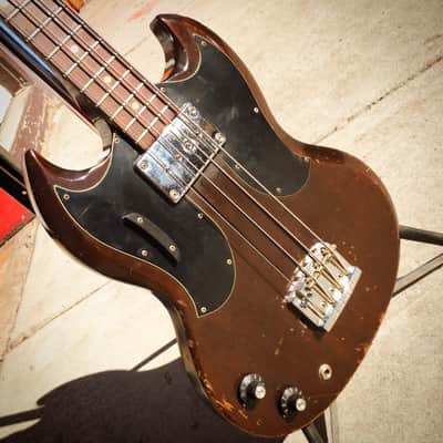 Gibson EBO Factory Left-handed 1968 Walnut image 9