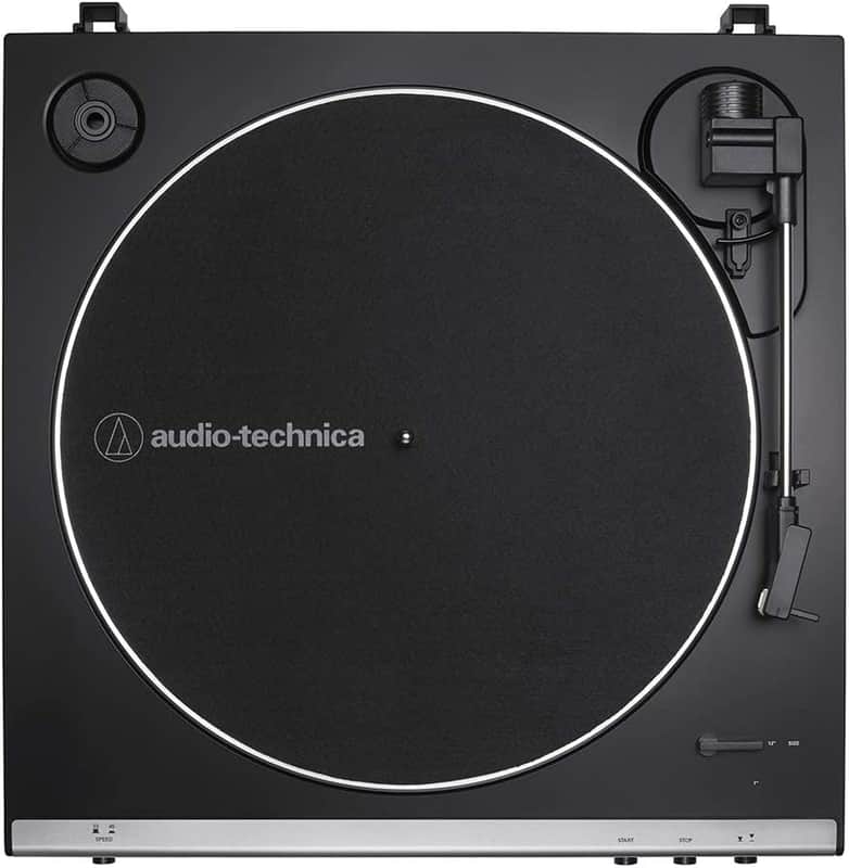 AT-LP60X-GM Stereo Turntable - Gunmetal & Black