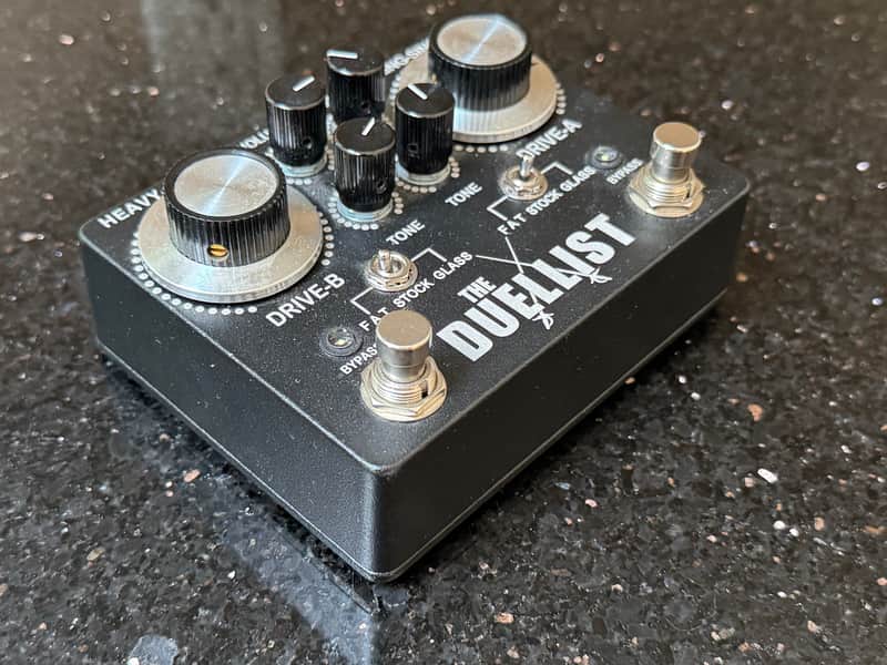 King Tone Guitar The Duellist V2 with Top Jacks | Reverb