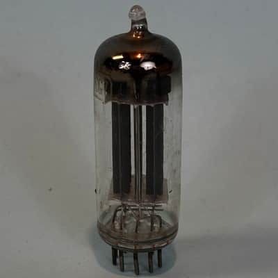 RCA 6CG7 6FQ7 Vintage Gray Plate Halo Getter Tube! T430 image 2