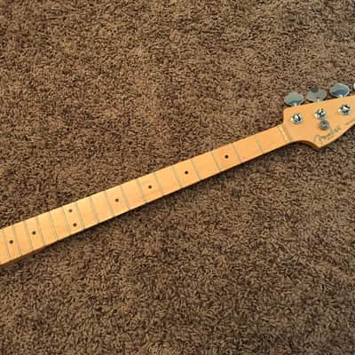 Fender American Standard Precision Bass Neck w/ Tuners & Tree - Maple - USA MIA image 2
