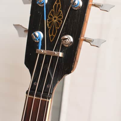 Framus BL-16 – 1969 German Vintage Semi Acoustic Thinline Archtop Bass Guitar Gitarre image 12