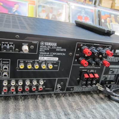 Yamaha HTR-5540 Home Theater Receiver, Remote, Nice Natural Sound, Powerful, Nice Condition - Black image 3