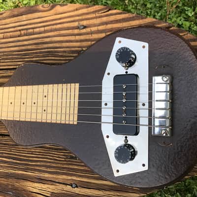 Vintage Harmony Hawaiian Lap Steel Guitar electric w/ Gibson P90 pickup great player image 3