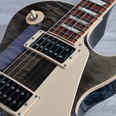2012 Gibson USA Les Paul Standard Signature T (Transparent Ebony) image 5