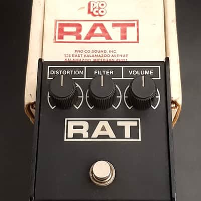 Proco RAT op07 エフェクター Ear Fuzz Effects The Rat OP07 Chip Bud Box Ltd Edition Distortion