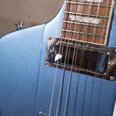 Gibson Firebird V Reissue Pelham Blue 2002 owned by Chris Shiflett image 5