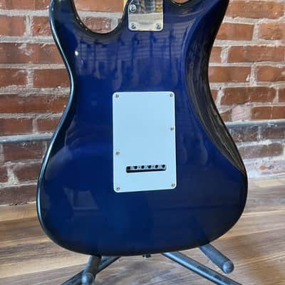 Aria 1990's Pro II Fullerton Strat Style Electric Guitar with gig bag image 5