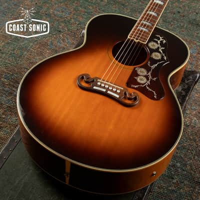 1992 Orville by Gibson J-200 Jumbo Acoustic Electric Guitar w/ Case image 7