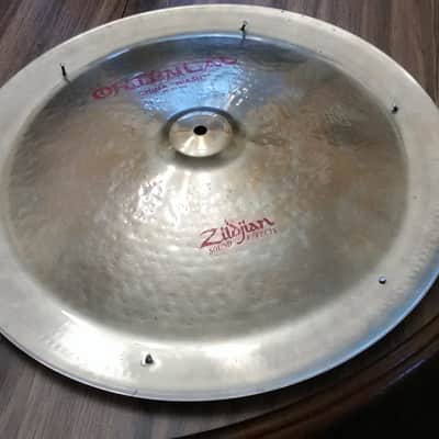 Zildjian Oriental Trash Crash 20" - with rivets - dated 2014 + VIDEO image 3