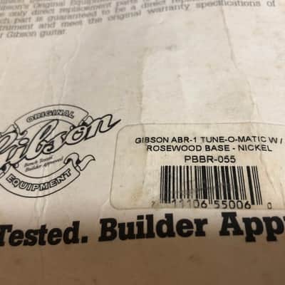 Gibson ABR-1 1990s? - Nickel image 2