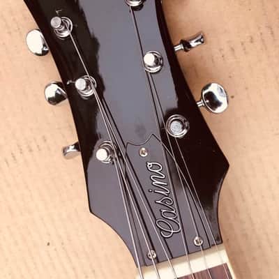 Epiphone Casino Ebony Black (Reissue) EB 2003 Peerless Korea Built image 8