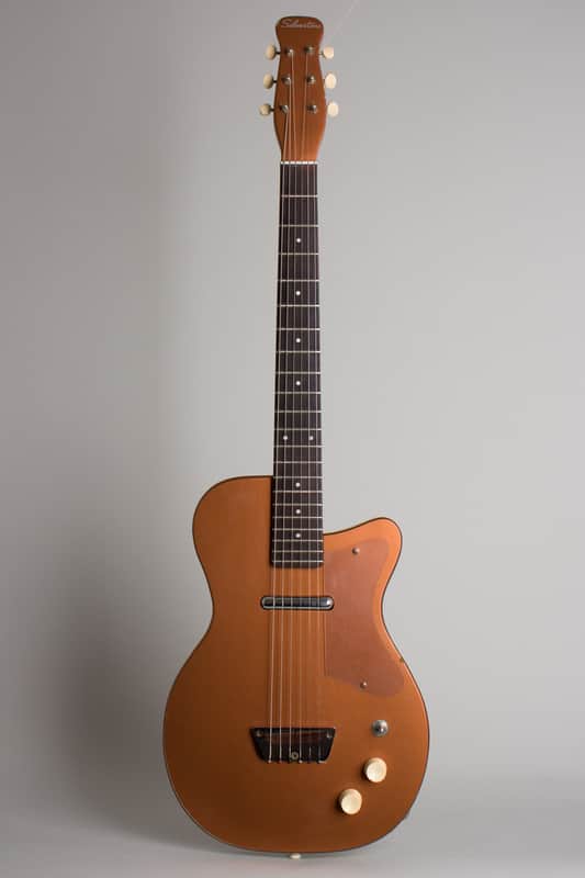 Danelectro Silvertone Model 1300 Semi-Hollow Body Electric Guitar