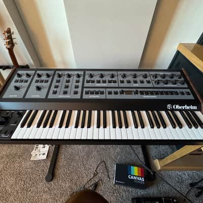 Oberheim OB-X8 61-Key 8-Voice Synthesizer 2022 - Present - Black with Wood Sides