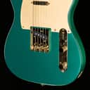 Squier 40th Anniversary Telecaster®, Gold Edition, Laurel Fingerboard, Gold Anodized Pickguard, Sherwood Green Metallic (084)