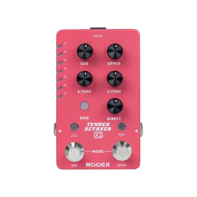 Mooer Tender Octaver x2 Dual Channel Pedal,price include the import duty for US buyer image 1