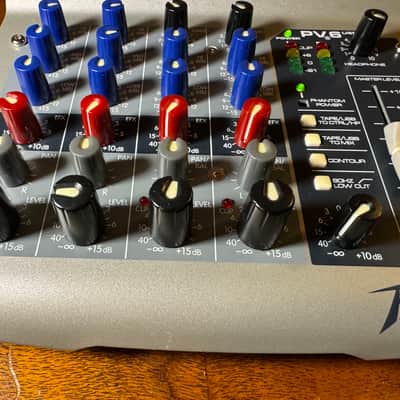 Peavey Pv6 PV 6 usb analog 4 channel small mixer image 11