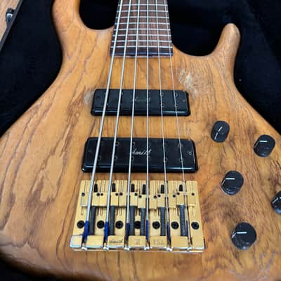 Ken Smith B6M 6 string bass guitar w hard case 1997 B S R M 6 image 11