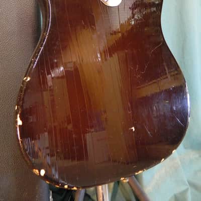Mosrite KB-300 1970 Walnut Brown image 6