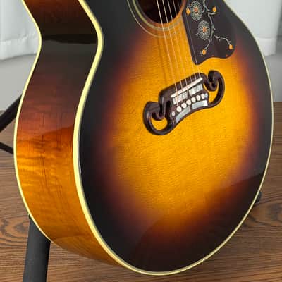 Gibson SJ-200 Standard 2025 Acoustic-Electric Guitar Tri-burst w/ OHSC image 6