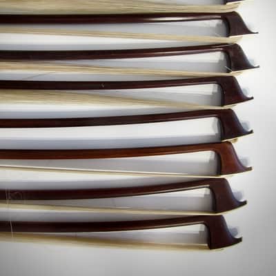 German Violin Bow High Quality 3/4 Size Circa-1900s-Brown image 6