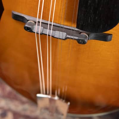 Eastman MD615-GB F-Style Acoustic/Electric Mandolin - Goldburst with Hardshell Case image 12