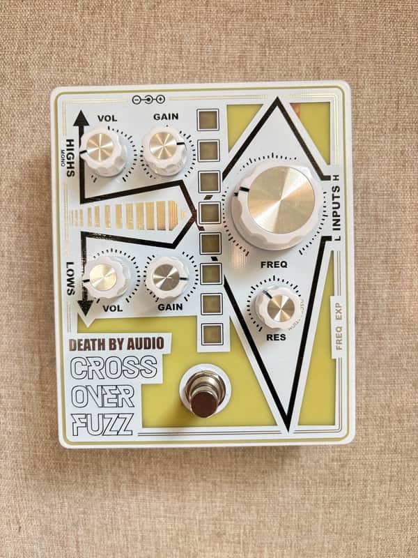Death By Audio Crossover Fuzz Limited Edition - Reverb Exclusive 2025 - White image 1