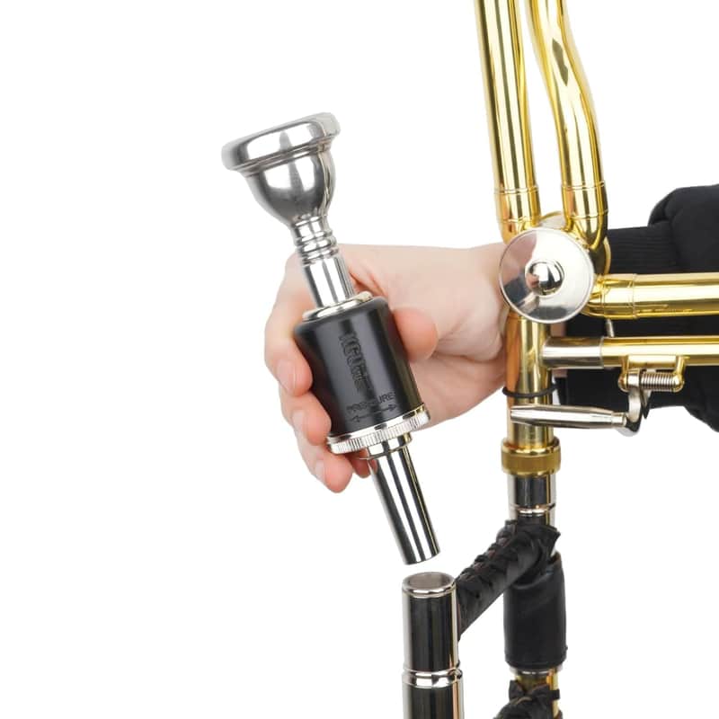 Optimizer For Trombone With Large Shank Mouthpieces Practicing And Playing Without Excessive Mouthpiece Pressure The Device For Correcting Excessive Pressure Must-Have For Brass Players image 1