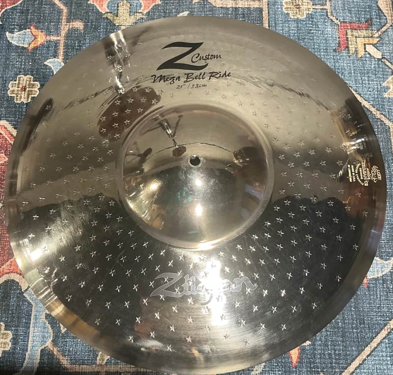 Zildjian 21" Z Custom Mega Bell Ride Cymbal image 1