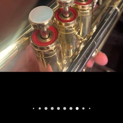 Getzen 300 Bb Trumpet SN K9440 (100% new clear lacquered brass) image 7
