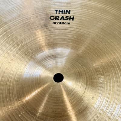 Zildjian 16" A Series Thin Crash Cymbal 1982 - 2012 - Traditional image 2